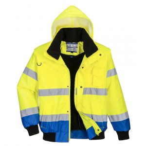 Hi-Vis Contrast Bomber Jacket C465