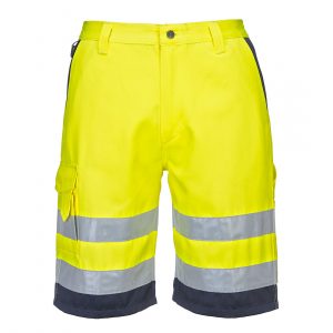 Hi-Vis Poly-cotton Shorts E043