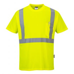 Hi-Vis Pocket T-Shirt S190